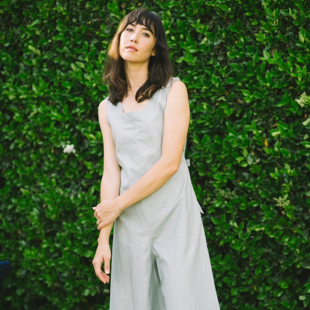 Myrtle LA Blythe Jumpsuit in Sage